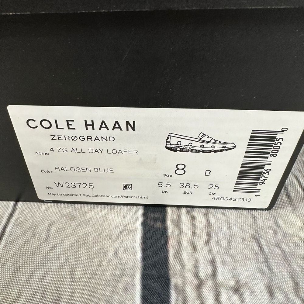 NEW Cole Haan Women’s ZeroGrand All Day Loafer Shoes Halogen Blue/Lavender 8B - Picture 4 of 7